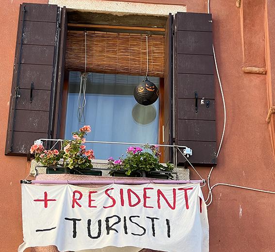 Protest in Venedig © Anna Kodek