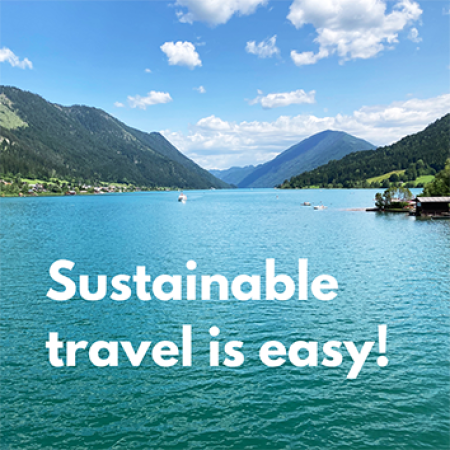 Sustainable travel is easy