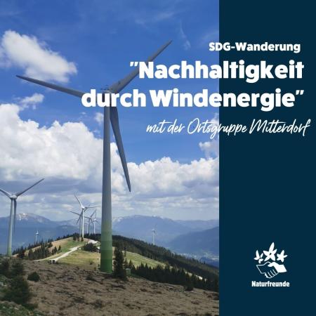 Nachhaltigkeit durch Windenergie