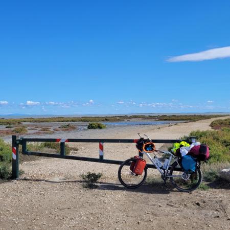 © Anna Schild: Bike'n'climb-Trip: Mit dem Fahrrad und Kletterausrüstung vom Attersee nach Spanien.