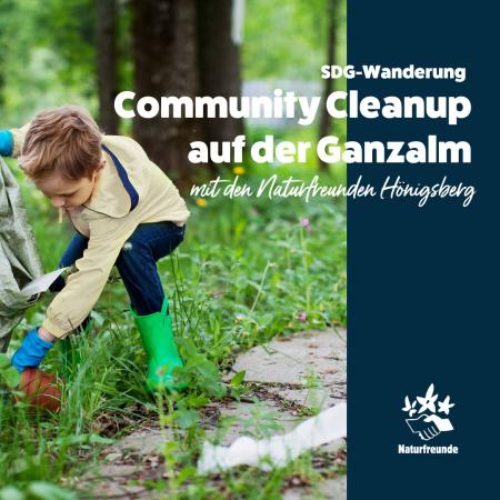 Respect Nature: "Community Cleanup auf der Ganzalm"